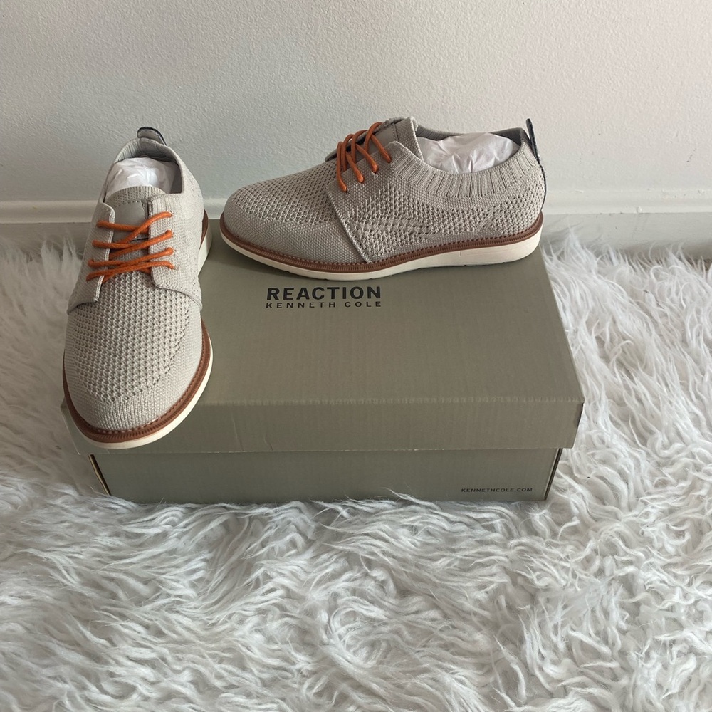Kenneth Cole Reaction Kid’s Beige Knit Shoes